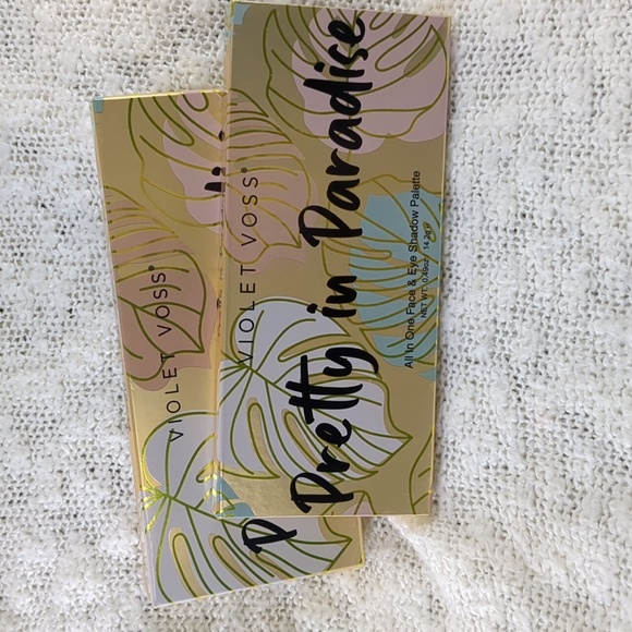 Violet Voss Pretty in Paradise All in One Face & Eye Shadow Palette, 14.2g/0.51o - Picture 2 of 9